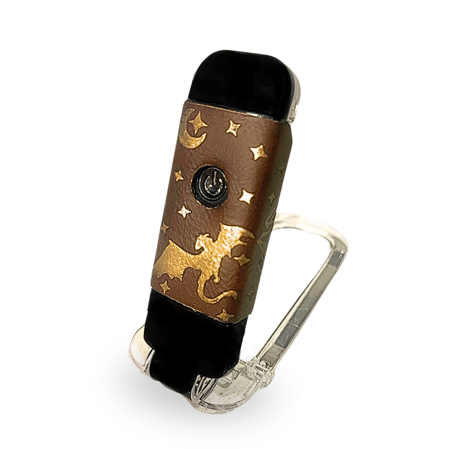 Book Reading Light with Fantasy Dragon Design, Clip-On Reading Light, Personalization Option