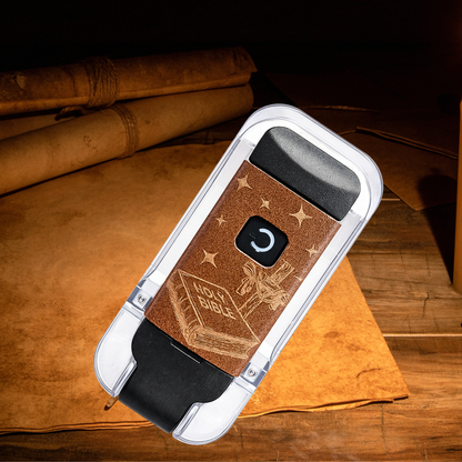 Christian Faith Book Reading Light – Christian Bible Gift, USB Rechargeable Reading Light, Personalized Faith Gift