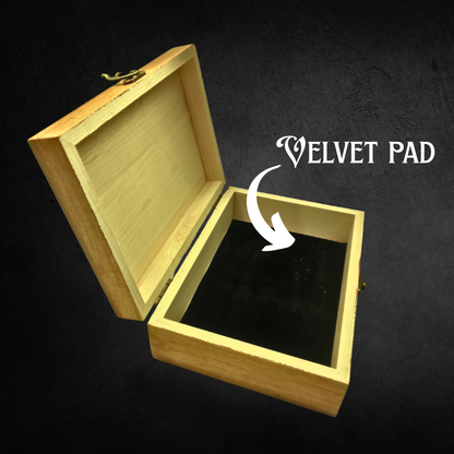 Personalized Bible Keepsake Box – Engraved Wooden Christian Memory Box