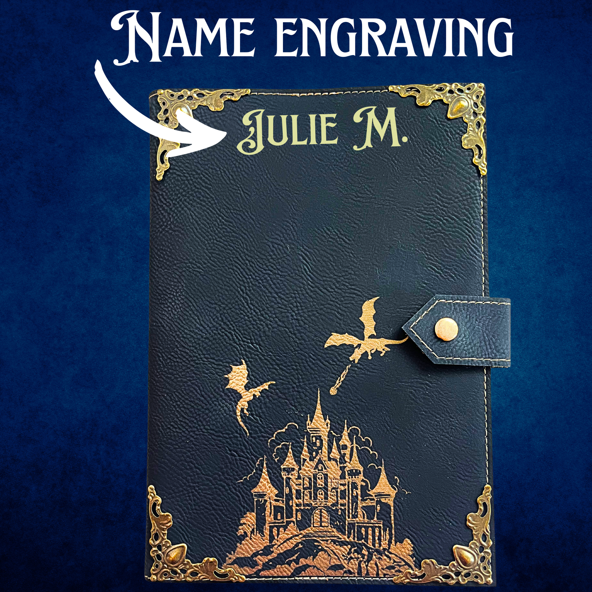 personalized dragon journal fantasy notebook