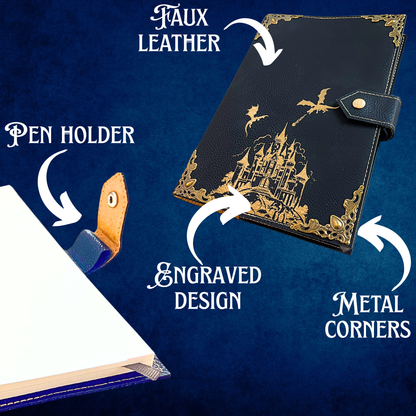 fantasy journal grimoire gift