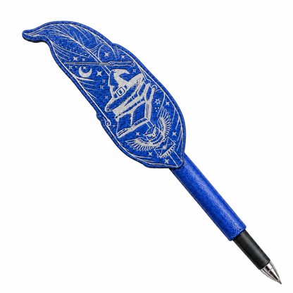 Wizard Quill Pen | Fantasy Ballpoint Pen | Refillable Magical Writing Pen