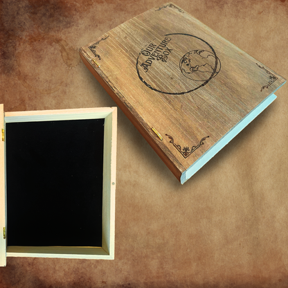 Couple Travel Memory Box, Custom Adventure Archive Keepsake Box, Personalized Adventure Box, Travel Shadow Box, Travel Relationship Gift