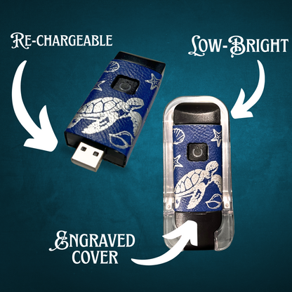 Sea Turtle lovers reading lamp