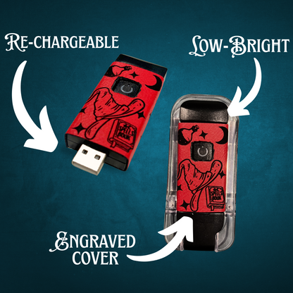 Wizardy book reading light