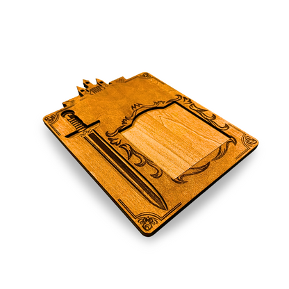 Sticky Note and Pen Holder with Fantasy Design, Desk Organizer