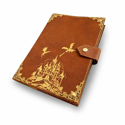 Personalized Fantasy Dragon Journal – Custom Notebook for Writers & Gift Giving