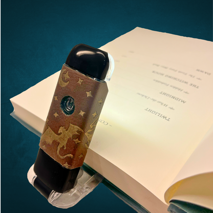 Book Reading Light with Fantasy Dragon Design, Clip-On Reading Light, Personalization Option
